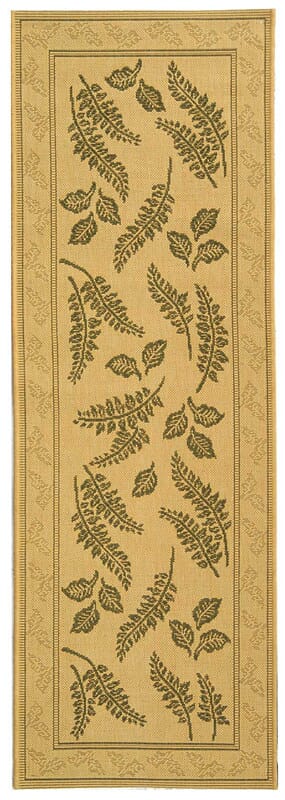 Safavieh Courtyard cy0772 - 1e01 Natural / Olive Rugs - Safavieh - cy0772 - 1e01 - 27