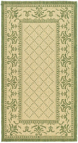 Safavieh Courtyard cy0901 - 1e01 Natural / Olive Rugs - Safavieh - cy0901 - 1e01 - 2
