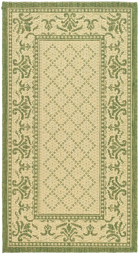 Safavieh Courtyard cy0901 - 1e01 Natural / Olive Rugs - Safavieh - cy0901 - 1e01 - 2