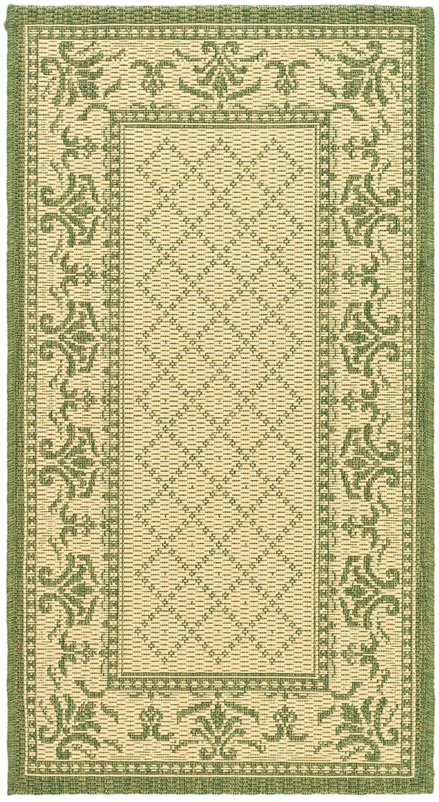 Safavieh Courtyard cy0901 - 1e01 Natural / Olive Rugs - Safavieh - cy0901 - 1e01 - 2