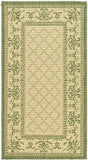 Safavieh Courtyard cy0901 - 1e01 Natural / Olive Rugs - Safavieh - cy0901 - 1e01 - 2