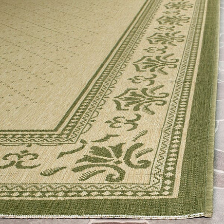 Safavieh Courtyard cy0901 - 1e01 Natural / Olive Rugs - Safavieh - cy0901 - 1e01 - 2