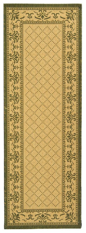 Safavieh Courtyard cy0901 - 1e01 Natural / Olive Rugs - Safavieh - cy0901 - 1e01 - 27