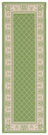 Safavieh Courtyard cy0901 - 1e06 Olive / Natural Rugs - Safavieh - cy0901 - 1e06 - 0