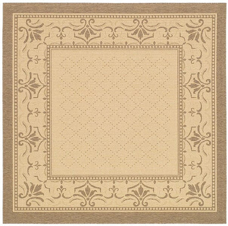 Safavieh Courtyard cy0901 - 3001 Natural / Brown Rugs - Safavieh - cy0901 - 3001 - 7sq