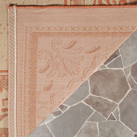 Safavieh Courtyard cy0901 - 3201 Natural / Terra Rugs - Safavieh - cy0901 - 3201 - 0