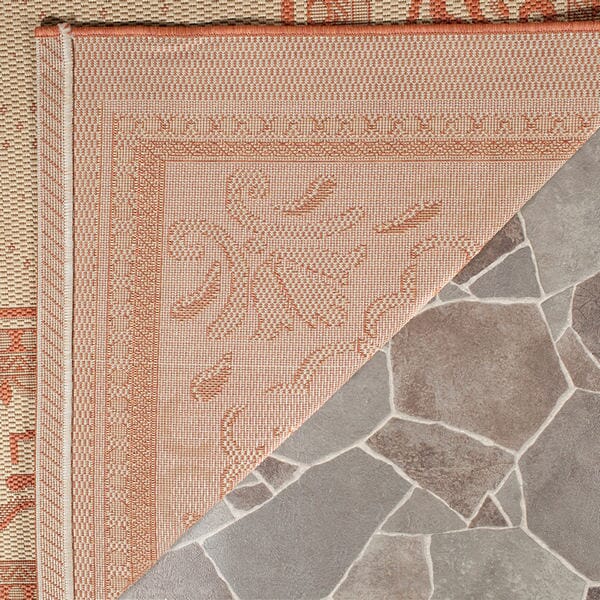 Safavieh Courtyard cy0901 - 3201 Natural / Terra Rugs - Safavieh - cy0901 - 3201 - 0