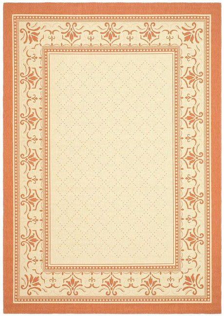 Safavieh Courtyard cy0901 - 3201 Natural / Terra Rugs - Safavieh - cy0901 - 3201 - 0