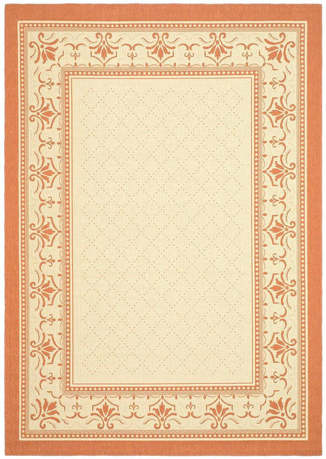 Safavieh Courtyard cy0901 - 3201 Natural / Terra Rugs - Safavieh - cy0901 - 3201 - 0