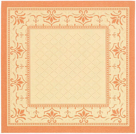 Safavieh Courtyard cy0901 - 3201 Natural / Terra Rugs - Safavieh - cy0901 - 3201 - 7sq