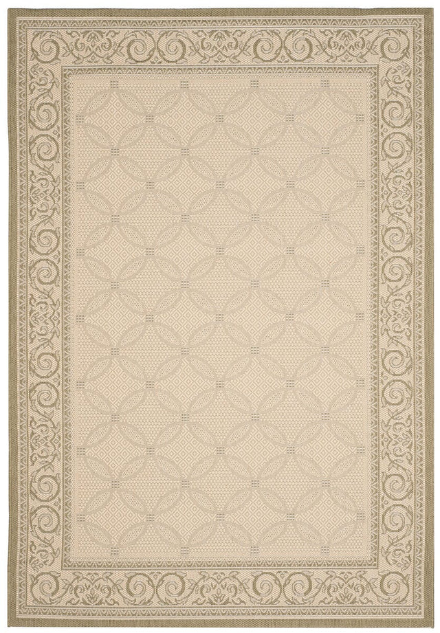 Safavieh Courtyard cy1502 - 1e01 Natural / Olive Rugs - Safavieh - cy1502 - 1e01 - 2