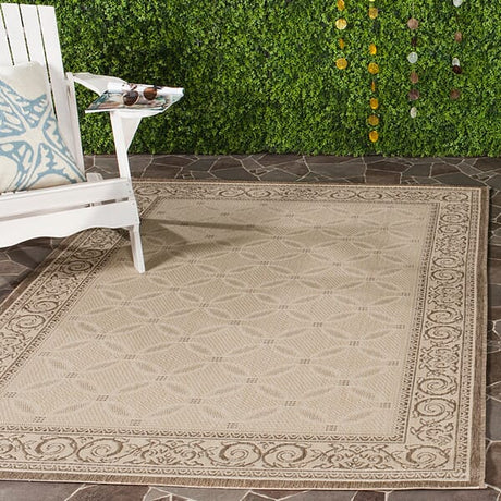 Safavieh Courtyard cy1502 - 3001 Natural / Brown Rugs - Safavieh - cy1502 - 3001 - 2