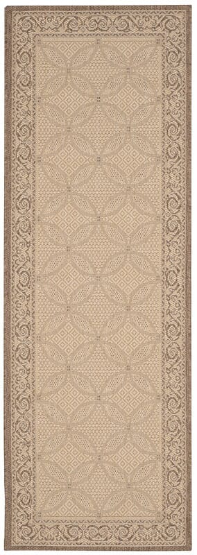 Safavieh Courtyard cy1502 - 3001 Natural / Brown Rugs - Safavieh - cy1502 - 3001 - 27