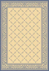 Safavieh Courtyard Cy1502 - 3101 Natural / Blue Rugs - Safavieh - cy1502 - 3101 - 2