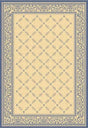 Safavieh Courtyard Cy1502 - 3101 Natural / Blue Rugs - Safavieh - cy1502 - 3101 - 2