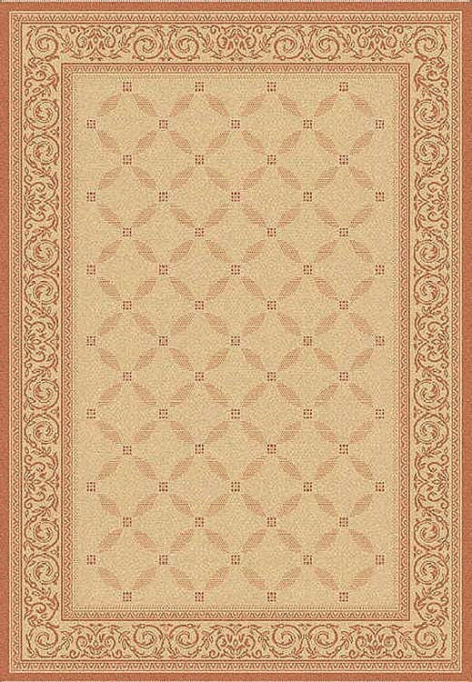 Safavieh Courtyard cy1502 - 3201 Natural / Terra Rugs - Safavieh - cy1502 - 3201 - 0