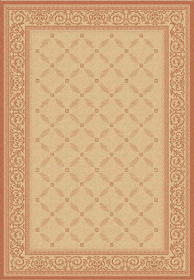 Safavieh Courtyard cy1502 - 3201 Natural / Terra Rugs - Safavieh - cy1502 - 3201 - 27