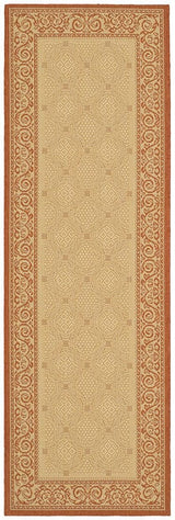 Safavieh Courtyard cy1502 - 3201 Natural / Terra Rugs - Safavieh - cy1502 - 3201 - 27