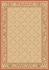 Safavieh Courtyard cy1502 - 3201 Natural / Terra Rugs - Safavieh - cy1502 - 3201 - 27