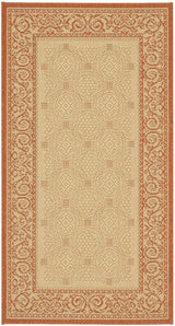 Safavieh Courtyard cy1502 - 3201 Natural / Terra Rugs - Safavieh - cy1502 - 3201 - 27