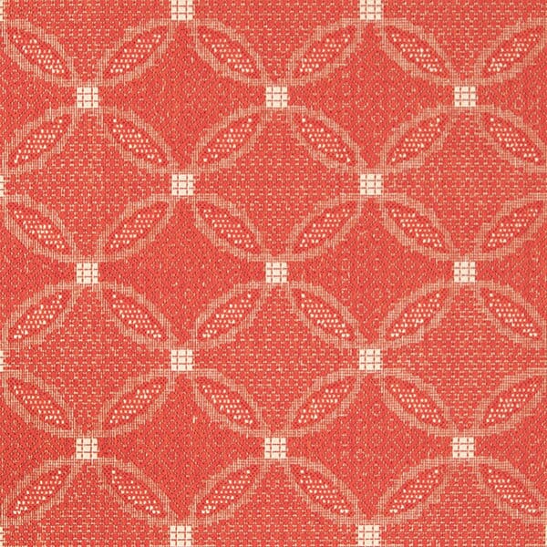 Safavieh Courtyard Cy1502 - 3707 Red / Natural Rugs - Safavieh - cy1502 - 3707 - 2