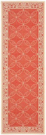 Safavieh Courtyard Cy1502 - 3707 Red / Natural Rugs - Safavieh - cy1502 - 3707 - 27