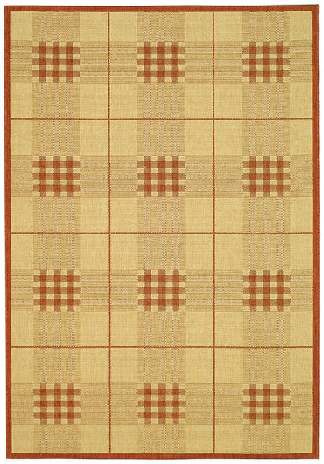 Safavieh Courtyard cy1587 - 3201 Natural / Terra Rugs - Safavieh - cy1587 - 3201 - 2