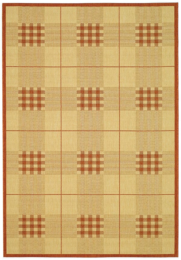 Safavieh Courtyard cy1587 - 3201 Natural / Terra Rugs - Safavieh - cy1587 - 3201 - 2