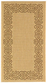 Safavieh Courtyard cy1588 - 3001 Natural / Brown Rugs - Safavieh - cy1588 - 3001 - 2