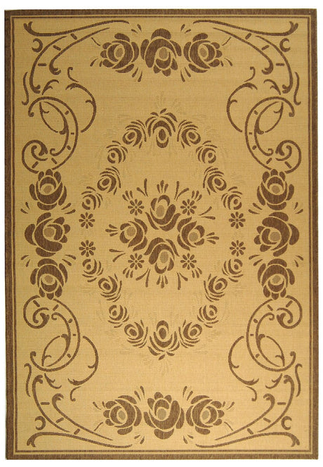 Safavieh Courtyard cy1893 - 3001 Natural / Brown Rugs - Safavieh - cy1893 - 3001 - 2