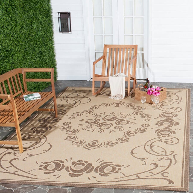 Safavieh Courtyard cy1893 - 3001 Natural / Brown Rugs - Safavieh - cy1893 - 3001 - 2