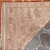Safavieh Courtyard cy1893 - 3202 Terracotta / Natural Rugs - Safavieh - cy1893 - 3202 - 2