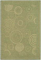 Safavieh Courtyard cy1906 - 1e06 Olive / Natural Rugs - Safavieh - cy1906 - 1e06 - 2