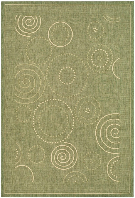 Safavieh Courtyard cy1906 - 1e06 Olive / Natural Rugs - Safavieh - cy1906 - 1e06 - 2