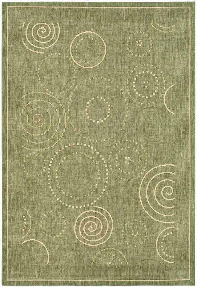 Safavieh Courtyard cy1906 - 1e06 Olive / Natural Rugs - Safavieh - cy1906 - 1e06 - 2