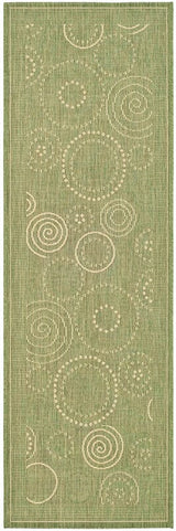 Safavieh Courtyard cy1906 - 1e06 Olive / Natural Rugs - Safavieh - cy1906 - 1e06 - 27