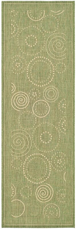 Safavieh Courtyard cy1906 - 1e06 Olive / Natural Rugs - Safavieh - cy1906 - 1e06 - 27