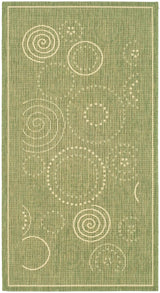 Safavieh Courtyard cy1906 - 1e06 Olive / Natural Rugs - Safavieh - cy1906 - 1e06 - 5r