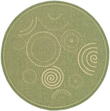 Safavieh Courtyard cy1906 - 1e06 Olive / Natural Rugs - Safavieh - cy1906 - 1e06 - 5r