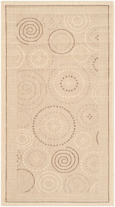 Safavieh Courtyard Cy1906 - 3001 Natural / Brown Rugs - Safavieh - cy1906 - 3001 - 8