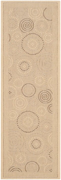 Safavieh Courtyard Cy1906 - 3001 Natural / Brown Rugs - Safavieh - cy1906 - 3001 - 8