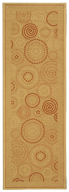 Safavieh Courtyard cy1906 - 3201 Natural / Terra Rugs - Safavieh - cy1906 - 3201 - 27