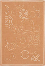 Safavieh Courtyard cy1906 - 3202 Terracotta / Natural Rugs - Safavieh - cy1906 - 3202 - 27