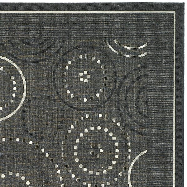 Safavieh Courtyard cy1906 - 3908 Black / Sand Rugs - Safavieh - cy1906 - 3908 - 2