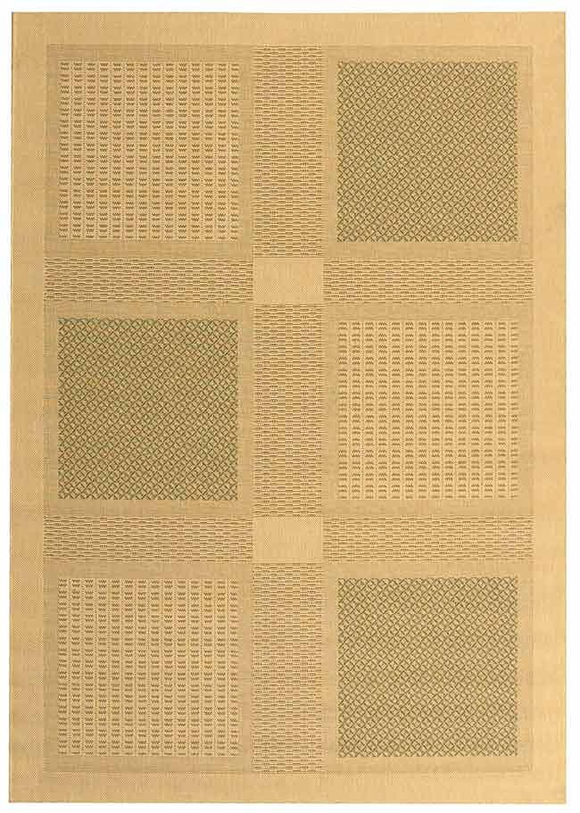 Safavieh Courtyard cy1928 - 1e01 Natural / Olive Rugs - Safavieh - cy1928 - 1e01 - 2