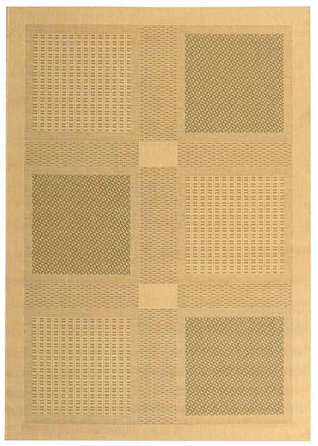 Safavieh Courtyard cy1928 - 1e01 Natural / Olive Rugs - Safavieh - cy1928 - 1e01 - 2