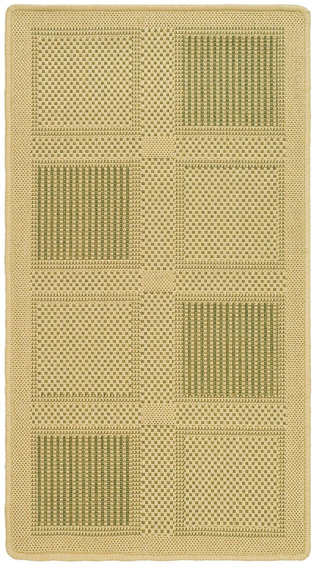 Safavieh Courtyard cy1928 - 1e01 Natural / Olive Rugs - Safavieh - cy1928 - 1e01 - 5r