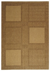 Safavieh Courtyard cy1928 - 3009 Brown / Natural Rugs - Safavieh - cy1928 - 3009 - 5r