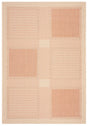 Safavieh Courtyard 4'-0" x 5'-7" Rug in Natural / Terra