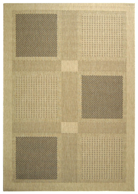 Safavieh Courtyard cy1928 - 3901 Sand / Black Rugs - Safavieh - cy1928 - 3901 - 2